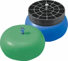 Green and blue pelican skidmates