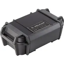 a black Pelican R60 ruck case, closed