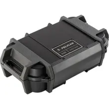 a black pelican r40 ruck case, closed