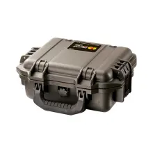 Durable Pelican storm case for harsh conditions.