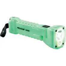 Pelican 3410 flashlight with LEDs and a glow in the dark housing