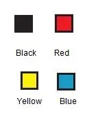 Red,Black,BlueYellow